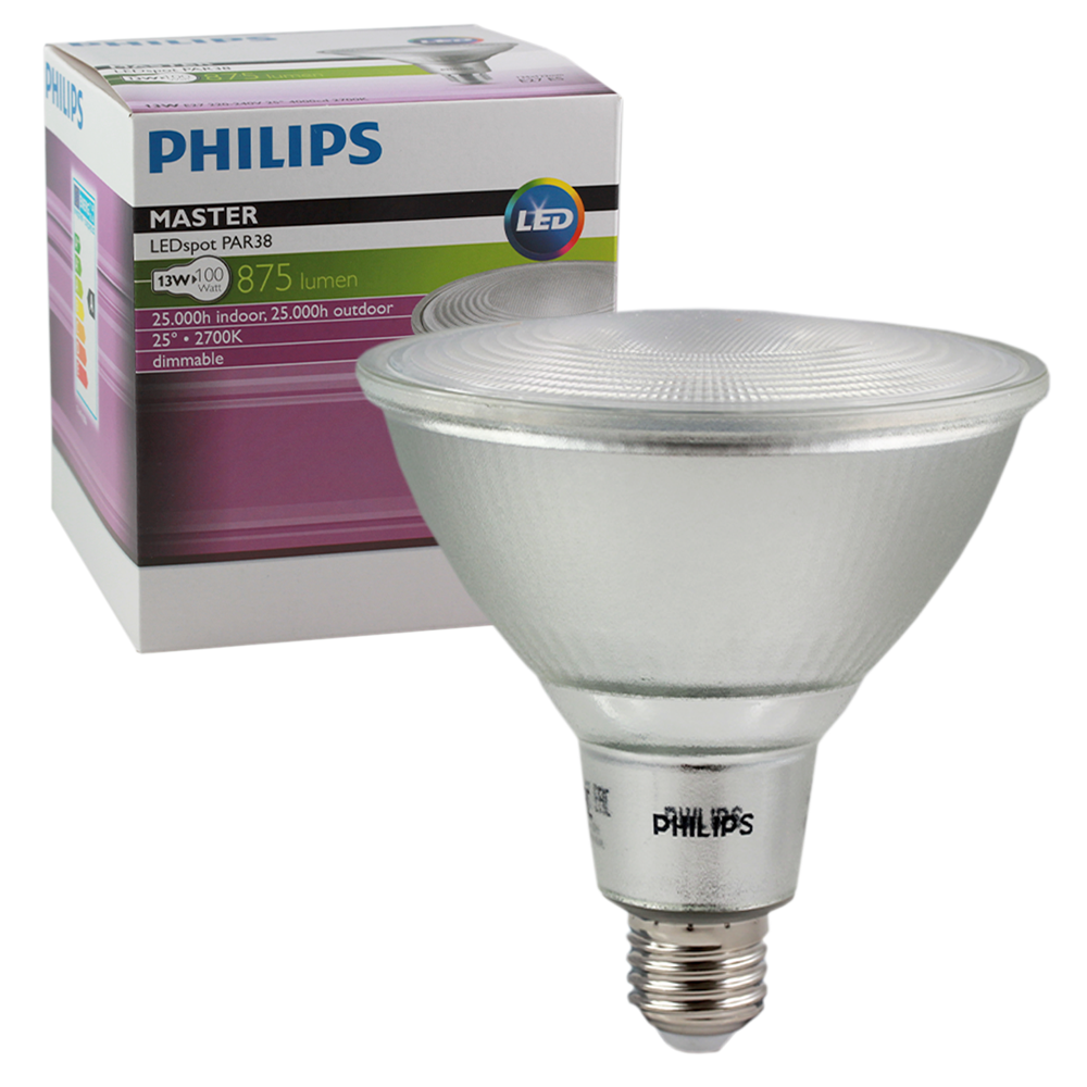 Master LEDspot PAR38 13W 2700K Dimmable E27 GMT Lighting